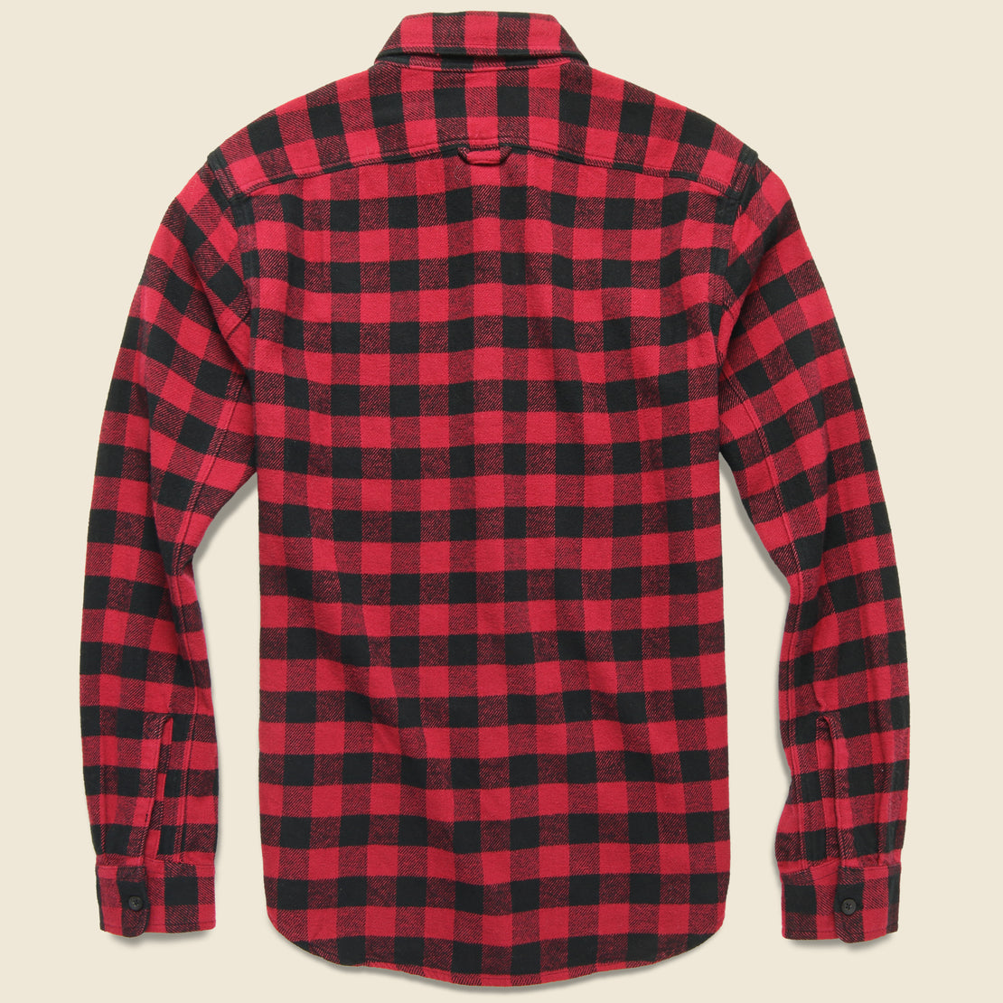 Buffalo Plaid Chore Flannel - Red - Alex Mill - STAG Provisions - Tops - L/S Woven - Plaid