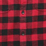 Buffalo Plaid Chore Flannel - Red - Alex Mill - STAG Provisions - Tops - L/S Woven - Plaid