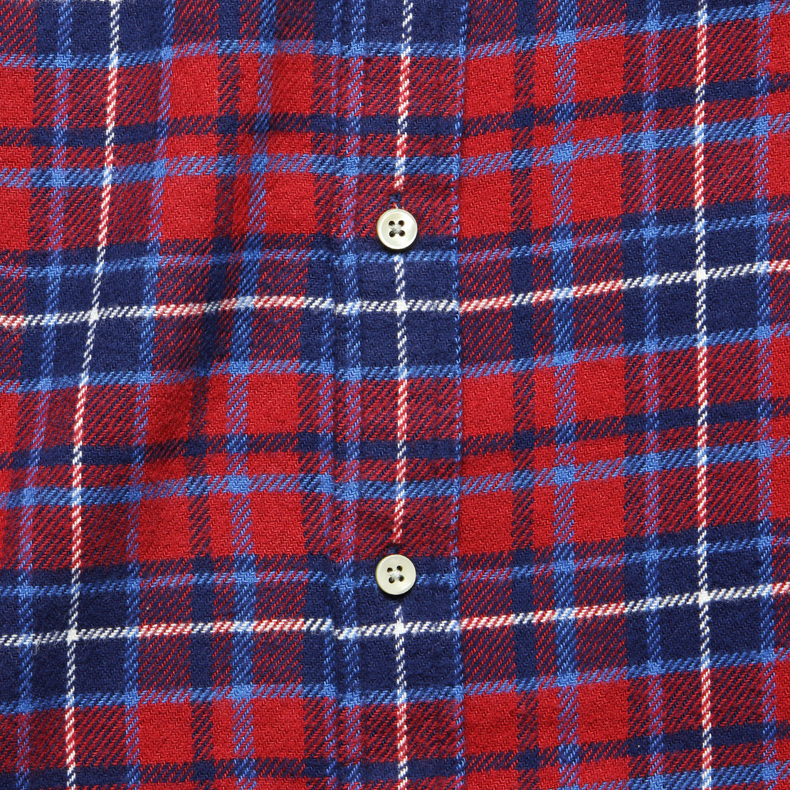 Standard Flannel - Red/Navy - Alex Mill - STAG Provisions - Tops - L/S Woven - Plaid