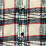 Plaid Patch & Flap Flannel - Ivory/Navy - Alex Mill - STAG Provisions - Tops - L/S Woven - Plaid