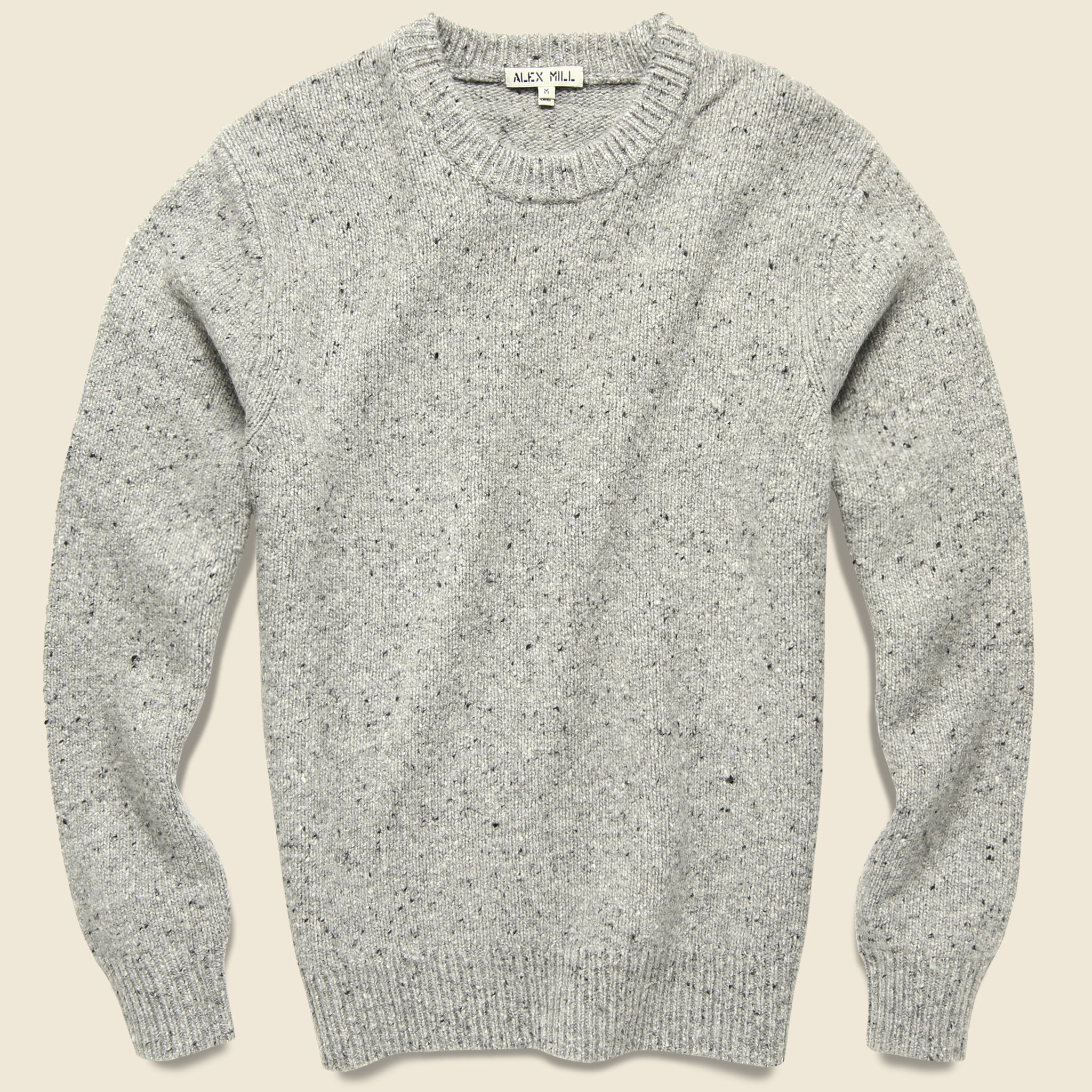 Donegal Crew Neck Sweater - Light Mist - Alex Mill - STAG Provisions - Tops - Sweater