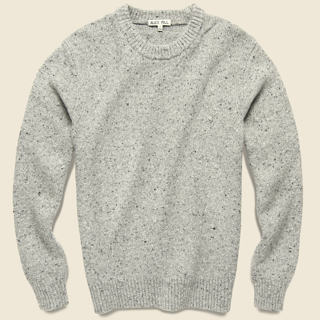 Alex Mill Donegal Crew Neck Sweater - Light Mist