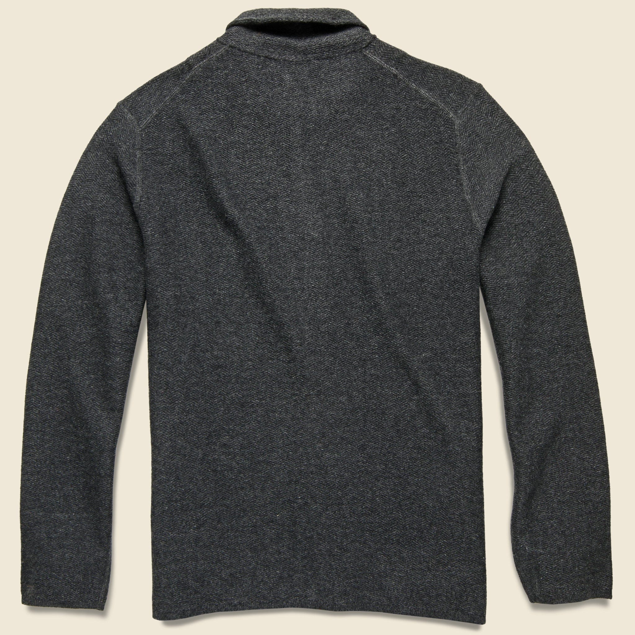 
                          Superfine Merino Jacket - Heather Charcoal - Alex Mill - STAG Provisions - Tops - Sweater
                        