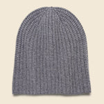 Cashmere Beanie - Heather Grey - Alex Mill - STAG Provisions - Accessories - Hats