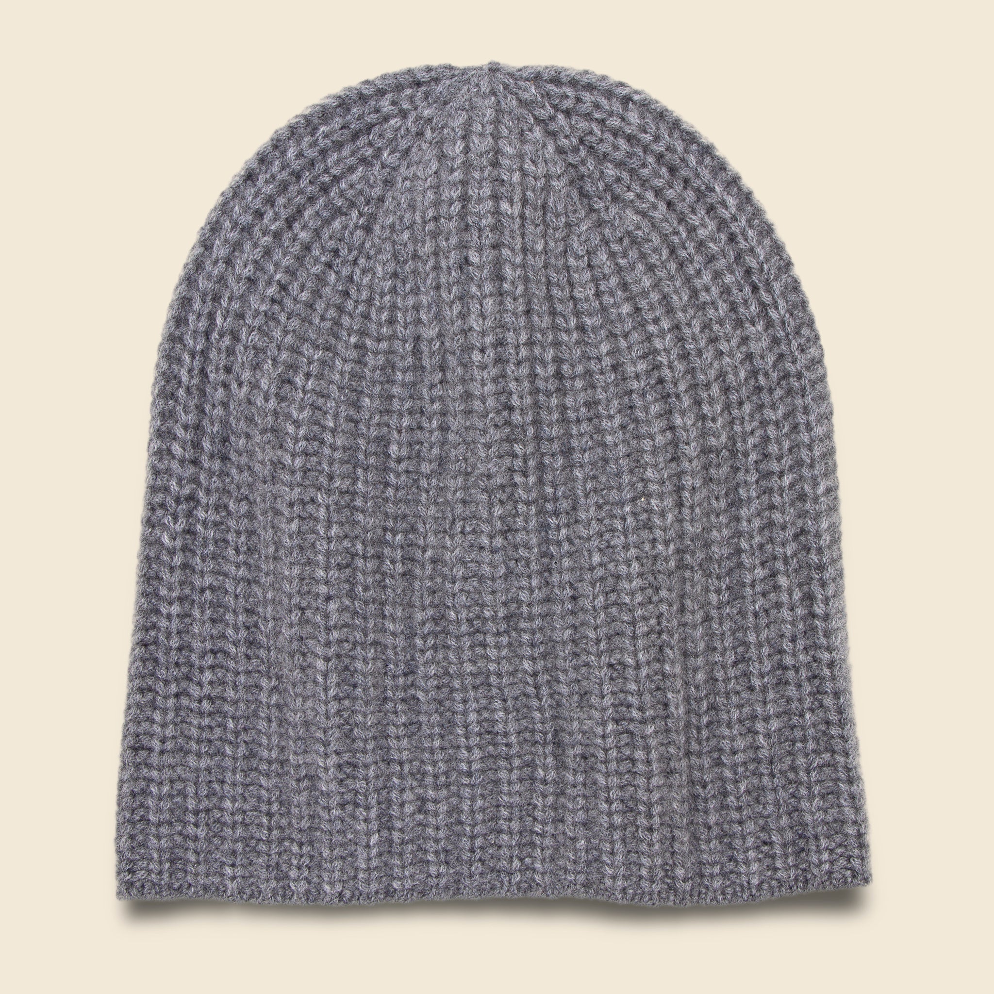 Cashmere Beanie - Heather Grey - Alex Mill - STAG Provisions - Accessories - Hats