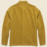 Fine Corduroy Work Jacket  - Golden Khaki - Alex Mill - STAG Provisions - Outerwear - Coat / Jacket