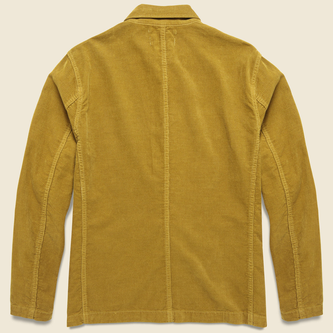 Fine Corduroy Work Jacket  - Golden Khaki - Alex Mill - STAG Provisions - Outerwear - Coat / Jacket