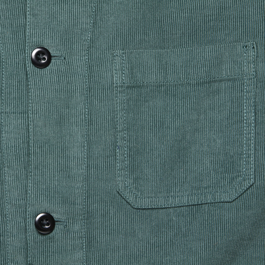 Fine Corduroy Work Jacket  - Dark Spruce - Alex Mill - STAG Provisions - Outerwear - Coat / Jacket