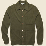 Wool Work Jacket  - Heather Green - Alex Mill - STAG Provisions - Outerwear - Coat / Jacket