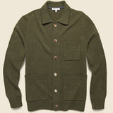 Wool Work Jacket  - Heather Green - Alex Mill - STAG Provisions - Outerwear - Coat / Jacket