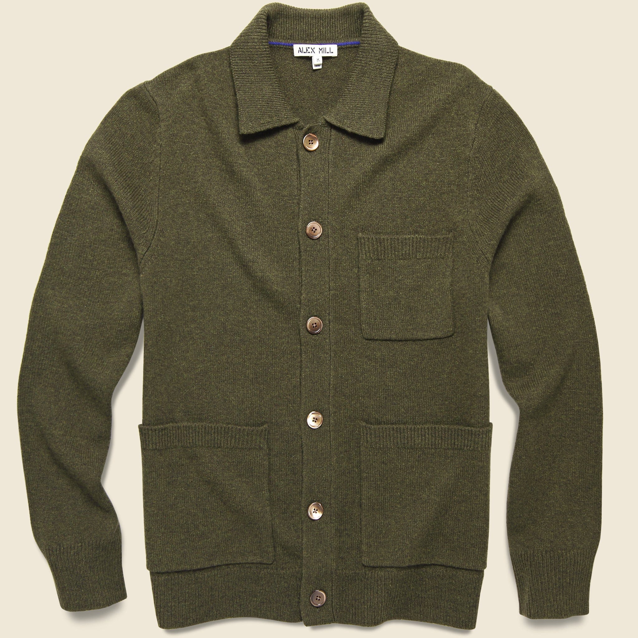 Wool Work Jacket  - Heather Green - Alex Mill - STAG Provisions - Outerwear - Coat / Jacket