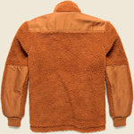 Sherpa Zip Jacket - Amber - Alex Mill - STAG Provisions - Outerwear - Coat / Jacket