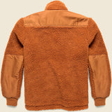 Sherpa Zip Jacket - Amber - Alex Mill - STAG Provisions - Outerwear - Coat / Jacket