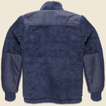 Sherpa Zip Jacket - Dark Navy - Alex Mill - STAG Provisions - Outerwear - Coat / Jacket