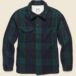 Wool Work Jacket - Blackwatch - Alex Mill - STAG Provisions - Outerwear - Coat / Jacket