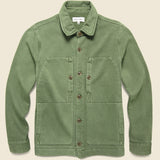 Fleece Utility Jacket - Thyme - Alex Mill - STAG Provisions - Outerwear - Coat / Jacket