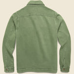 Fleece Utility Jacket - Thyme - Alex Mill - STAG Provisions - Outerwear - Coat / Jacket