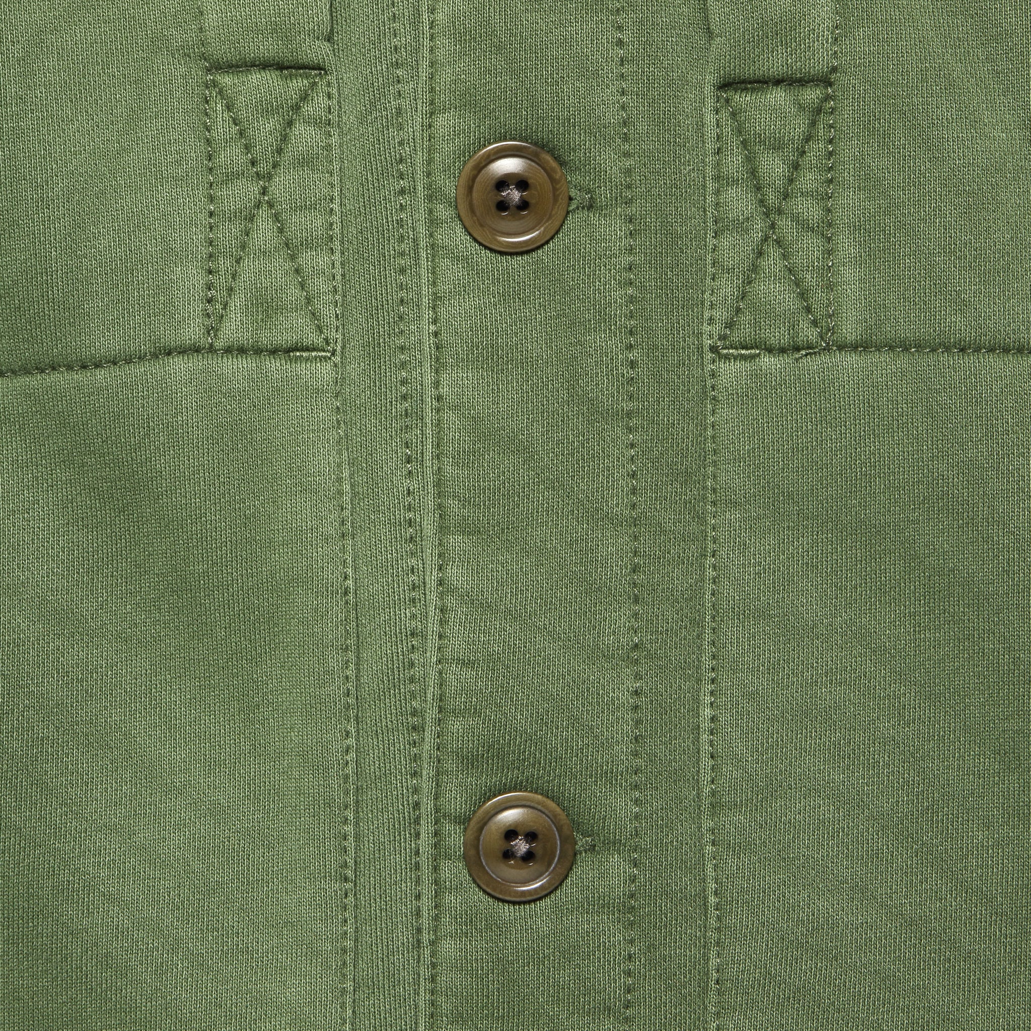 
                          Fleece Utility Jacket - Thyme - Alex Mill - STAG Provisions - Outerwear - Coat / Jacket
                        