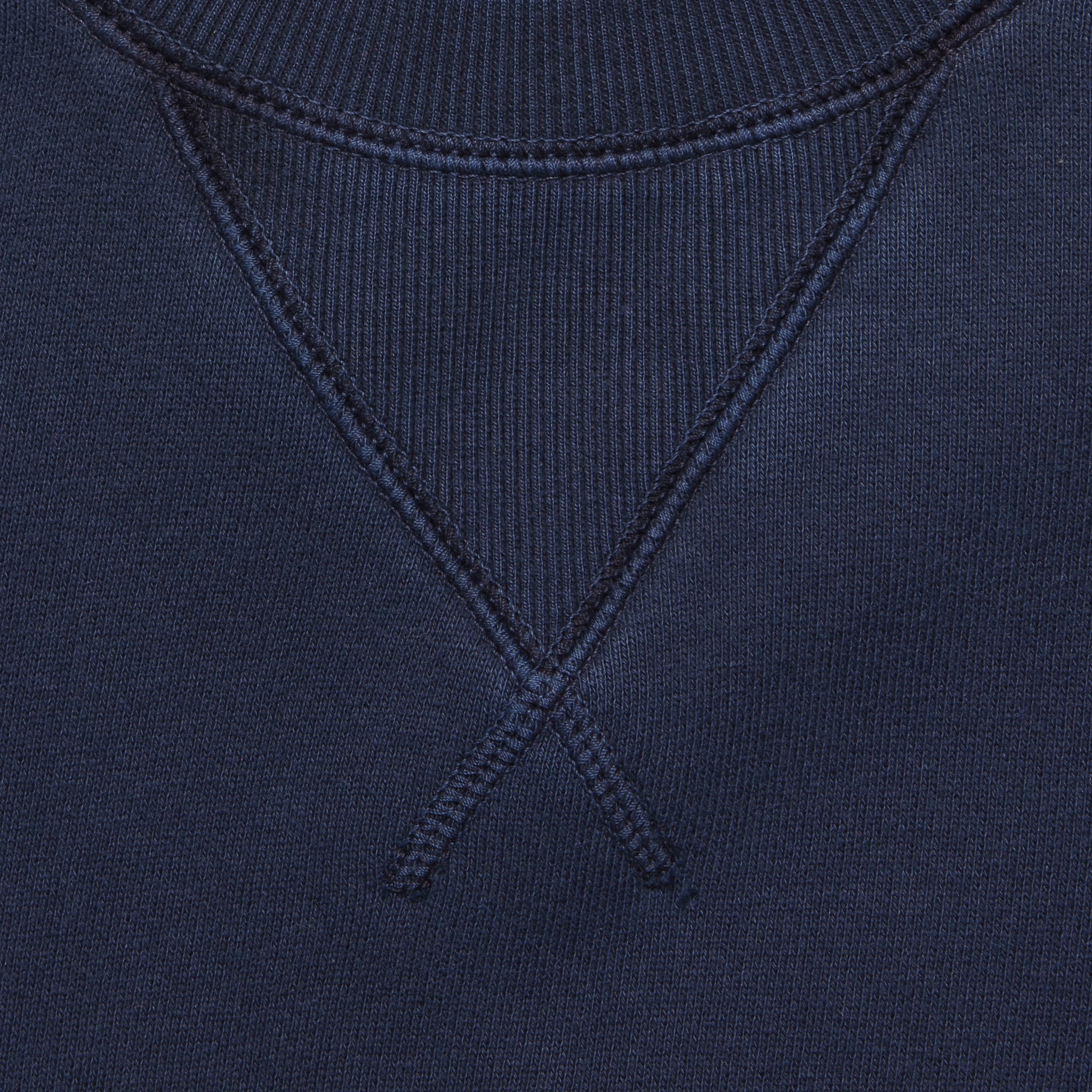 Garment Dyed Crewneck Sweatshirt - Navy - Alex Mill - STAG Provisions - Tops - Fleece / Sweatshirt