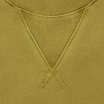 Garment Dyed Crewneck Sweatshirt - Golden Olive - Alex Mill - STAG Provisions - Tops - Fleece / Sweatshirt