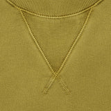 Garment Dyed Crewneck Sweatshirt - Golden Olive - Alex Mill - STAG Provisions - Tops - Fleece / Sweatshirt