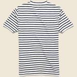 Stripe Slub Pocket Tee - Navy/Off White - Alex Mill - STAG Provisions - Tops - S/S Tee