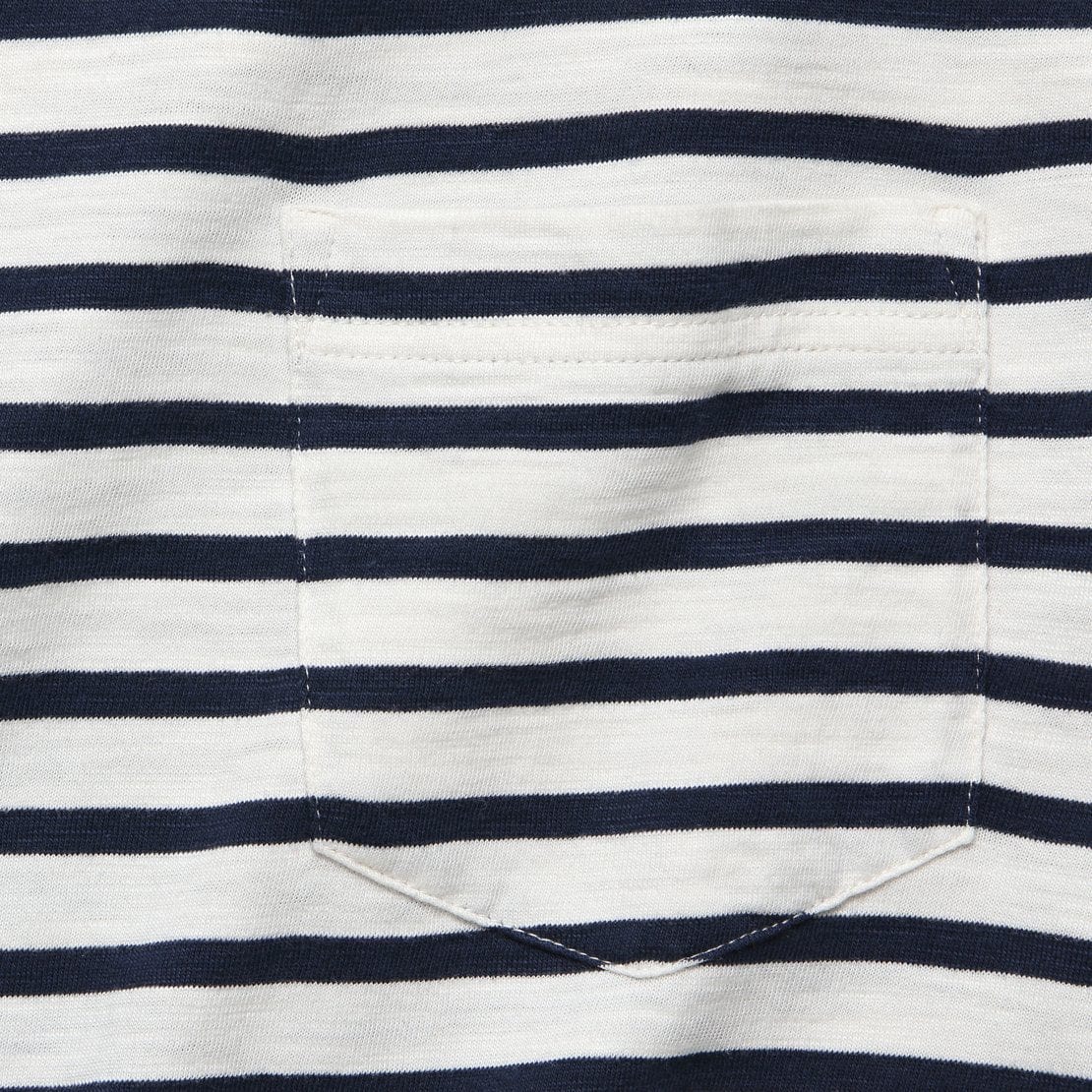 
                          Stripe Slub Pocket Tee - Navy/Off White - Alex Mill - STAG Provisions - Tops - S/S Tee
                        