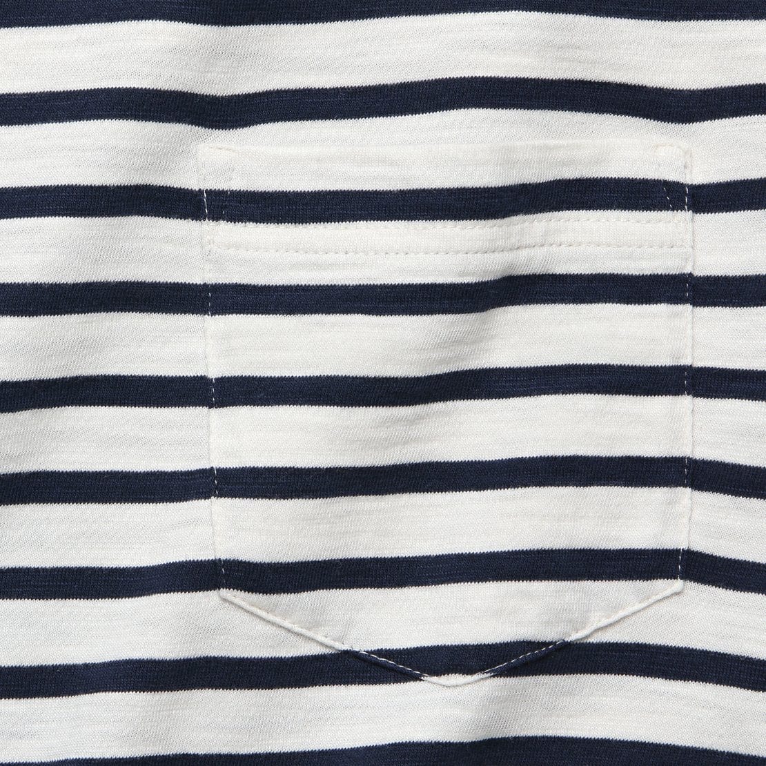 Stripe Slub Pocket Tee - Navy/Off White - Alex Mill - STAG Provisions - Tops - S/S Tee