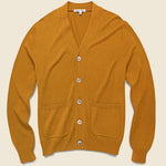 Merino Wool Cardigan - Golden Khaki - Alex Mill - STAG Provisions - Tops - Sweater
