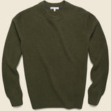Cashmere Jordan Sweater - Deep Olive - Alex Mill - STAG Provisions - Tops - Sweater