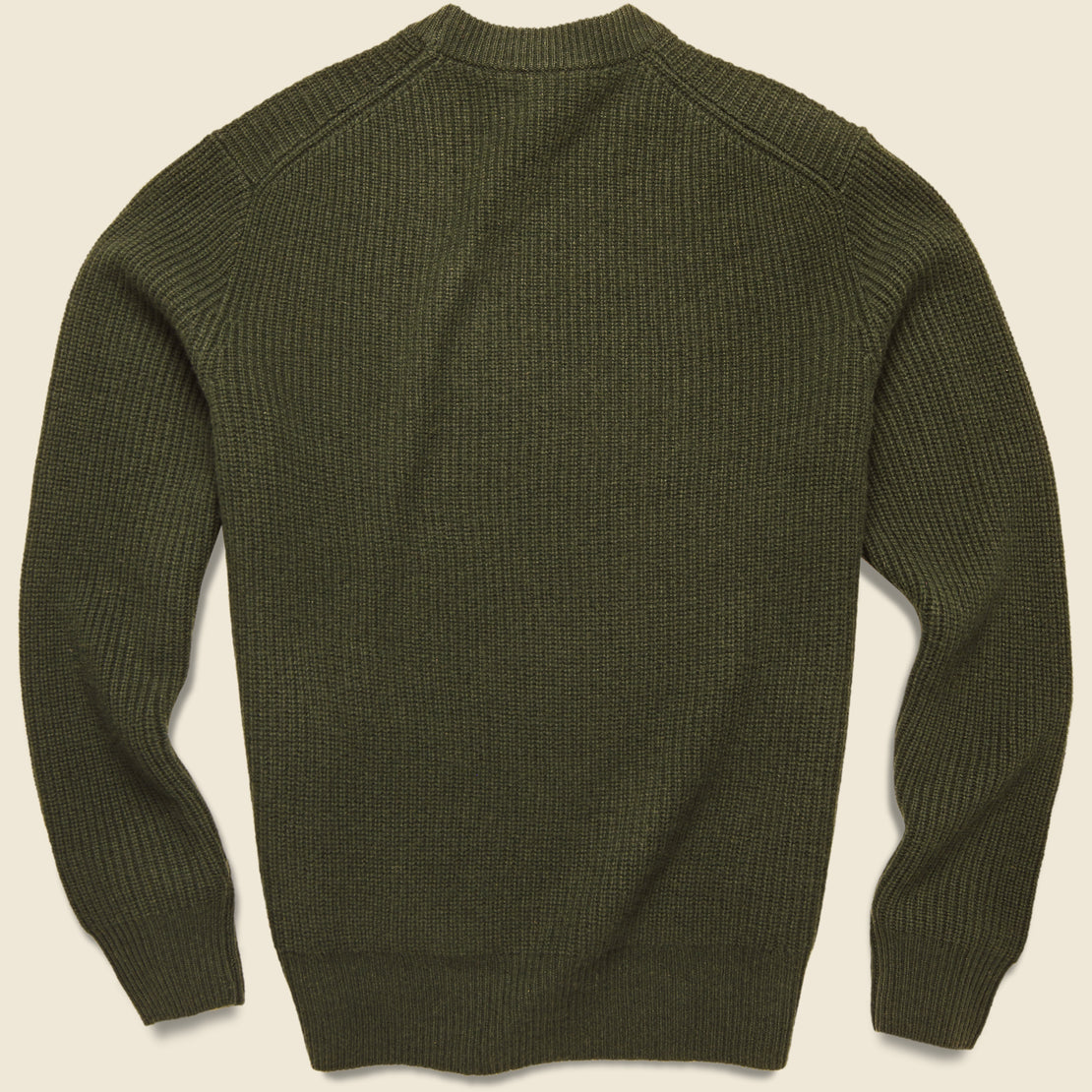 Cashmere Jordan Sweater - Deep Olive - Alex Mill - STAG Provisions - Tops - Sweater
