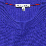 Cashmere Jordan Sweater - Cobalt - Alex Mill - STAG Provisions - Tops - Sweater