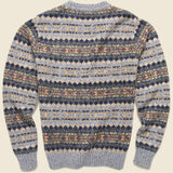 Diamond Fair Isle Sweater - Grey Fair Isle - Alex Mill - STAG Provisions - Tops - Sweater