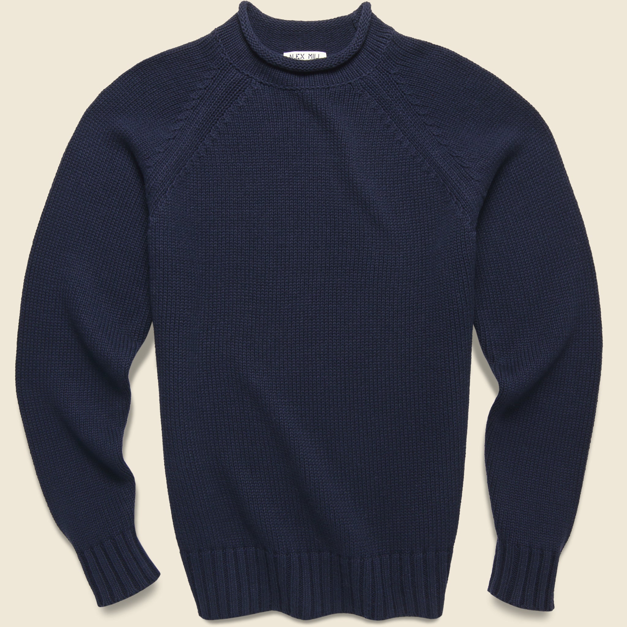 Alex Roll Neck - Dark Navy - Alex Mill - STAG Provisions - Tops - Sweater