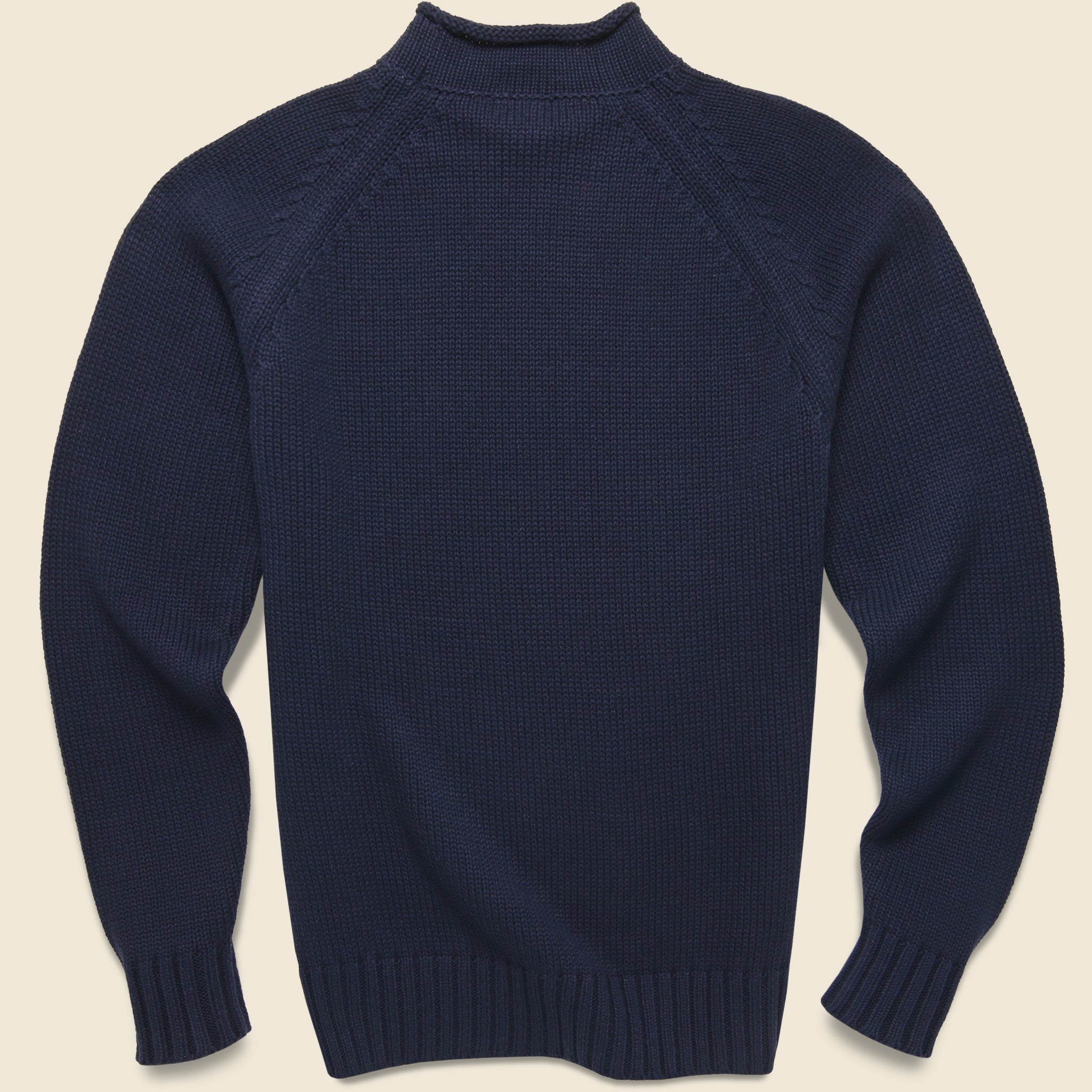 
                          Alex Roll Neck - Dark Navy - Alex Mill - STAG Provisions - Tops - Sweater
                        