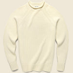 Alex Roll Neck - Ivory - Alex Mill - STAG Provisions - Tops - Sweater