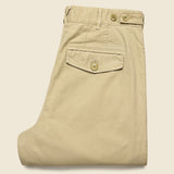 Flat Front Chino - Vintage Khaki - Alex Mill - STAG Provisions - Pants - Twill