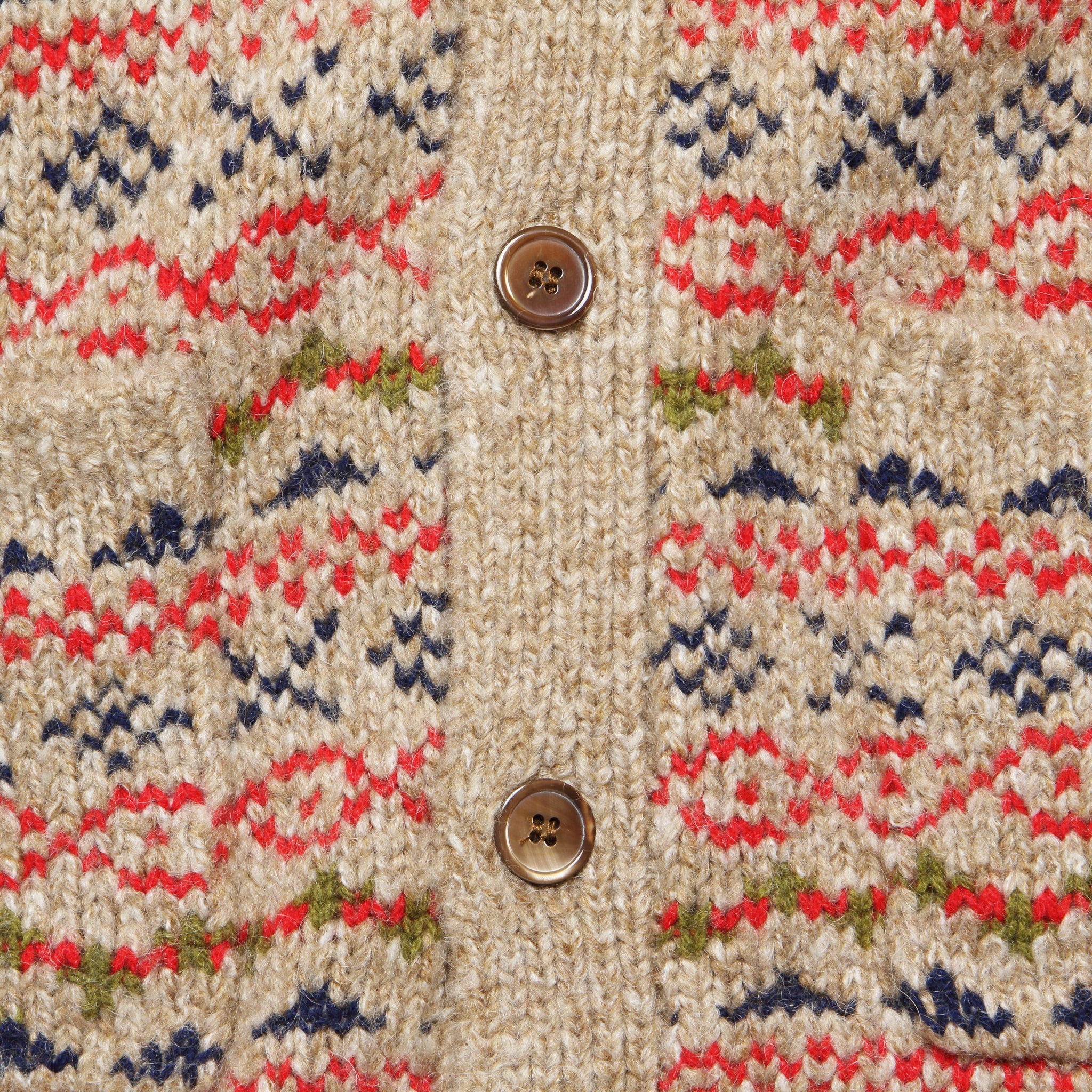 
                          Fair Isle Cardigan - Camel Multi - Alex Mill - STAG Provisions - Tops - Sweater
                        