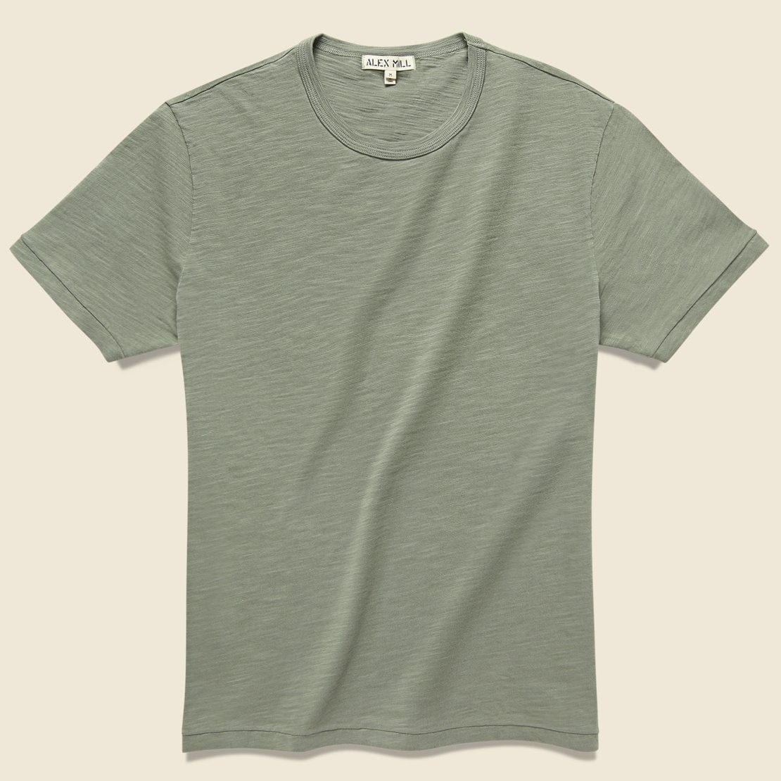 Standard Crew Tee - New Olive - Alex Mill - STAG Provisions - Tops - S/S Tee