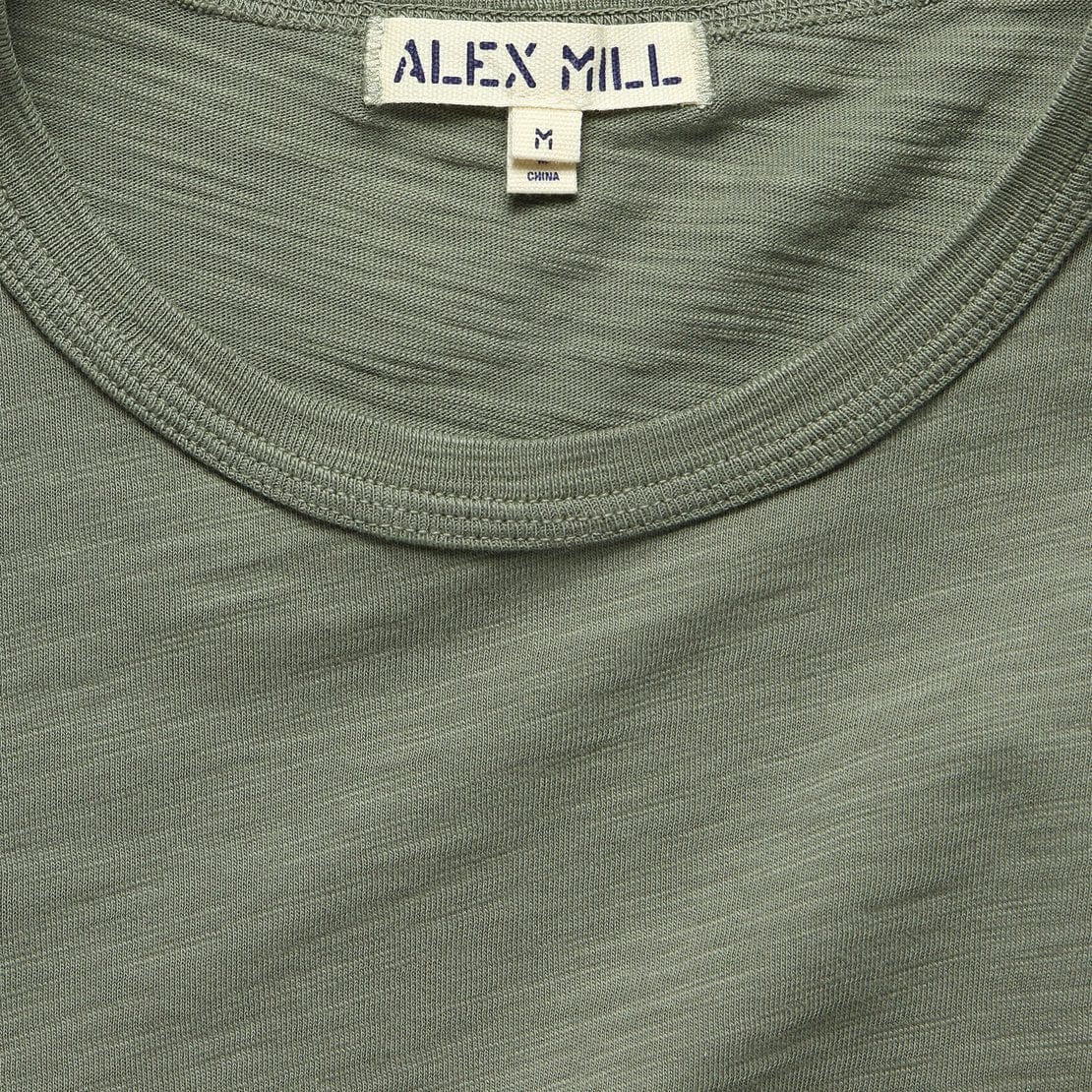 
                          Standard Crew Tee - New Olive - Alex Mill - STAG Provisions - Tops - S/S Tee
                        