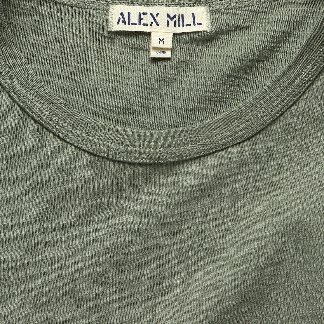 Standard Crew Tee - New Olive - Alex Mill - STAG Provisions - Tops - S/S Tee