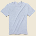 Standard Crew Tee - Heather Sky - Alex Mill - STAG Provisions - Tops - S/S Tee