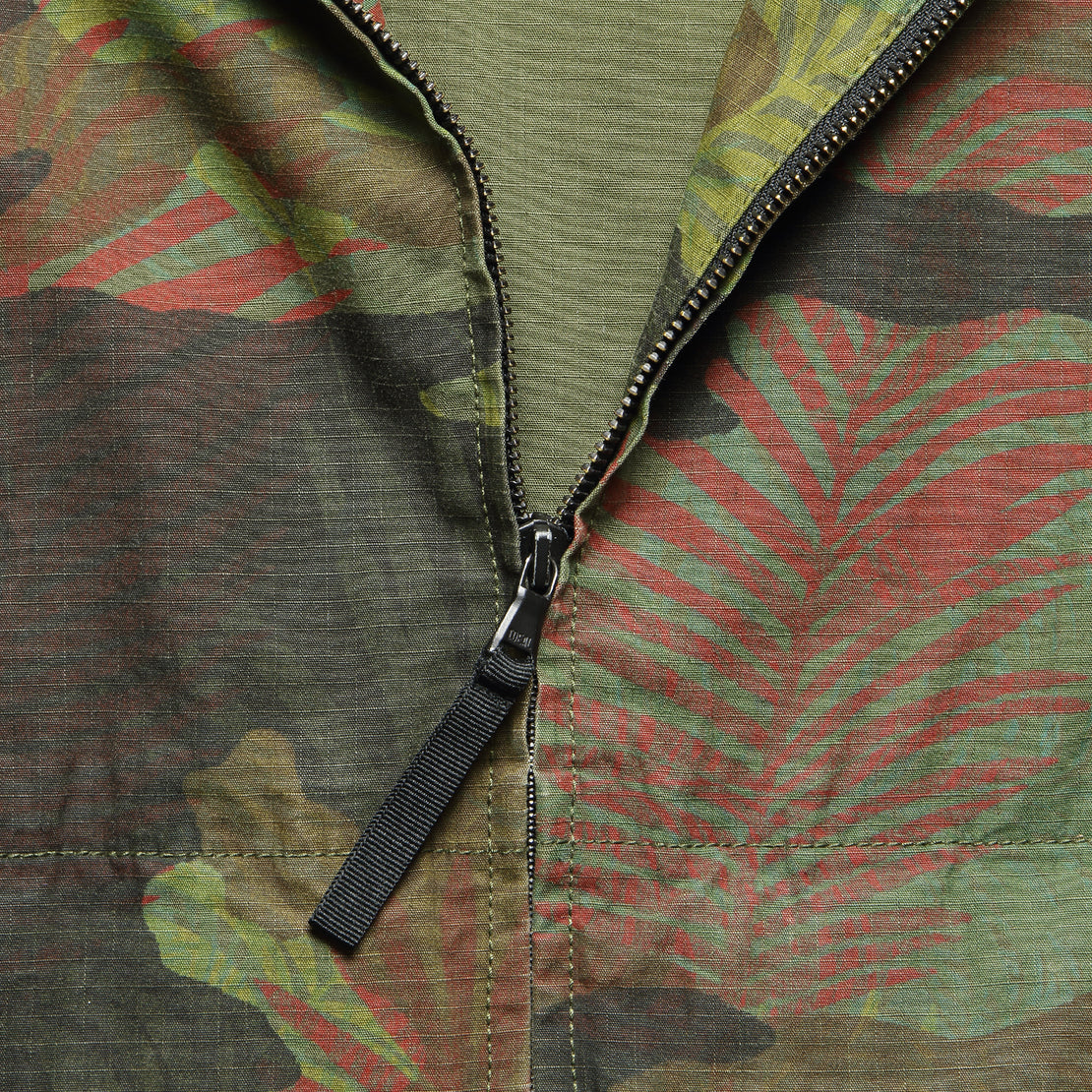 Hooded Jacket - Tropical Camo - Alex Mill - STAG Provisions - Outerwear - Coat / Jacket