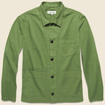 Cotton Shirt Jacket - Army Green - Alex Mill - STAG Provisions - Outerwear - Shirt Jacket