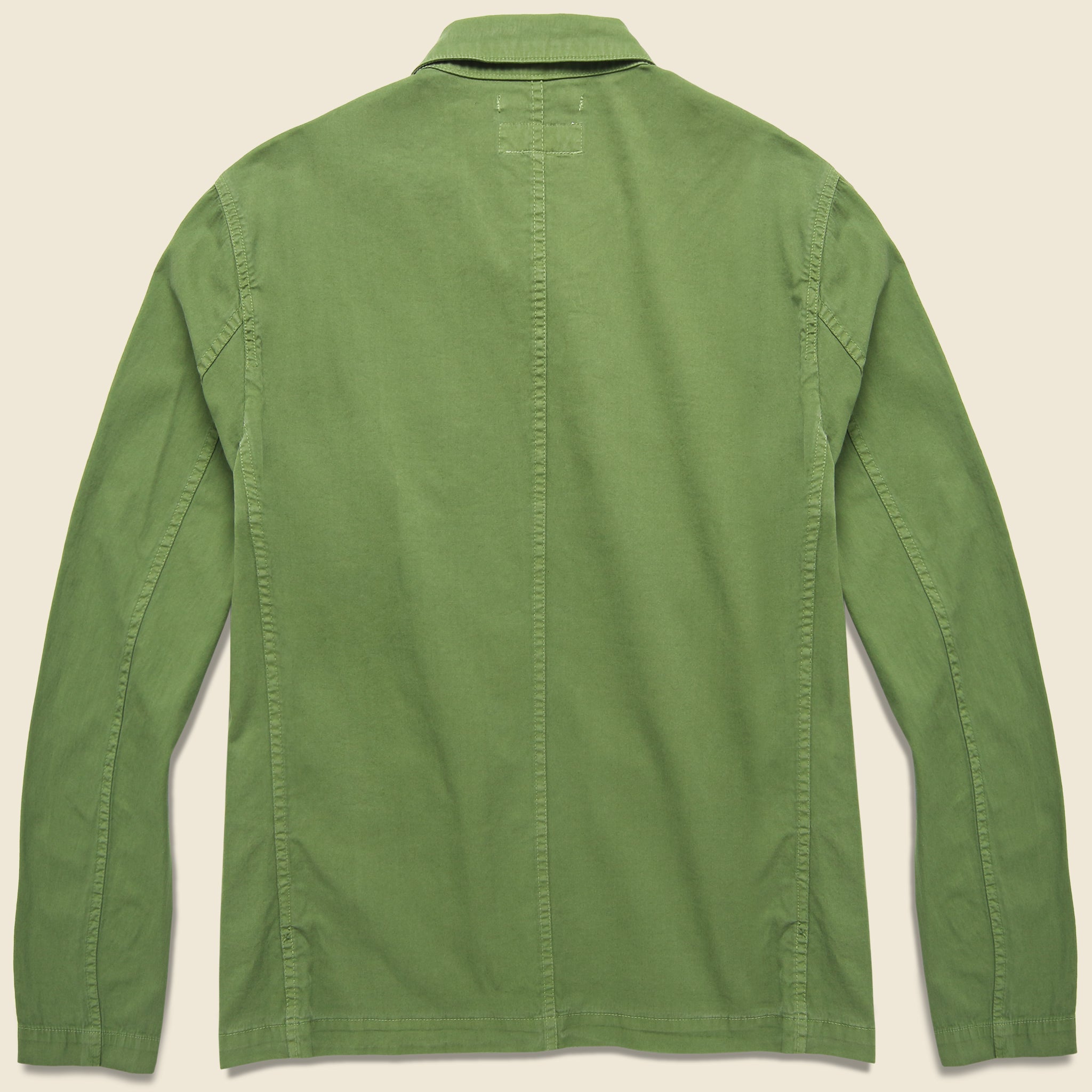 Cotton Shirt Jacket - Army Green - Alex Mill - STAG Provisions - Outerwear - Shirt Jacket