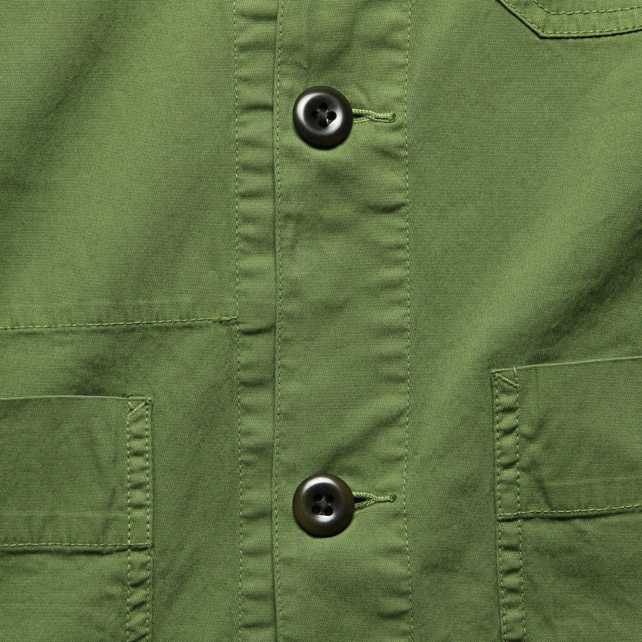 
                          Cotton Shirt Jacket - Army Green - Alex Mill - STAG Provisions - Outerwear - Shirt Jacket
                        