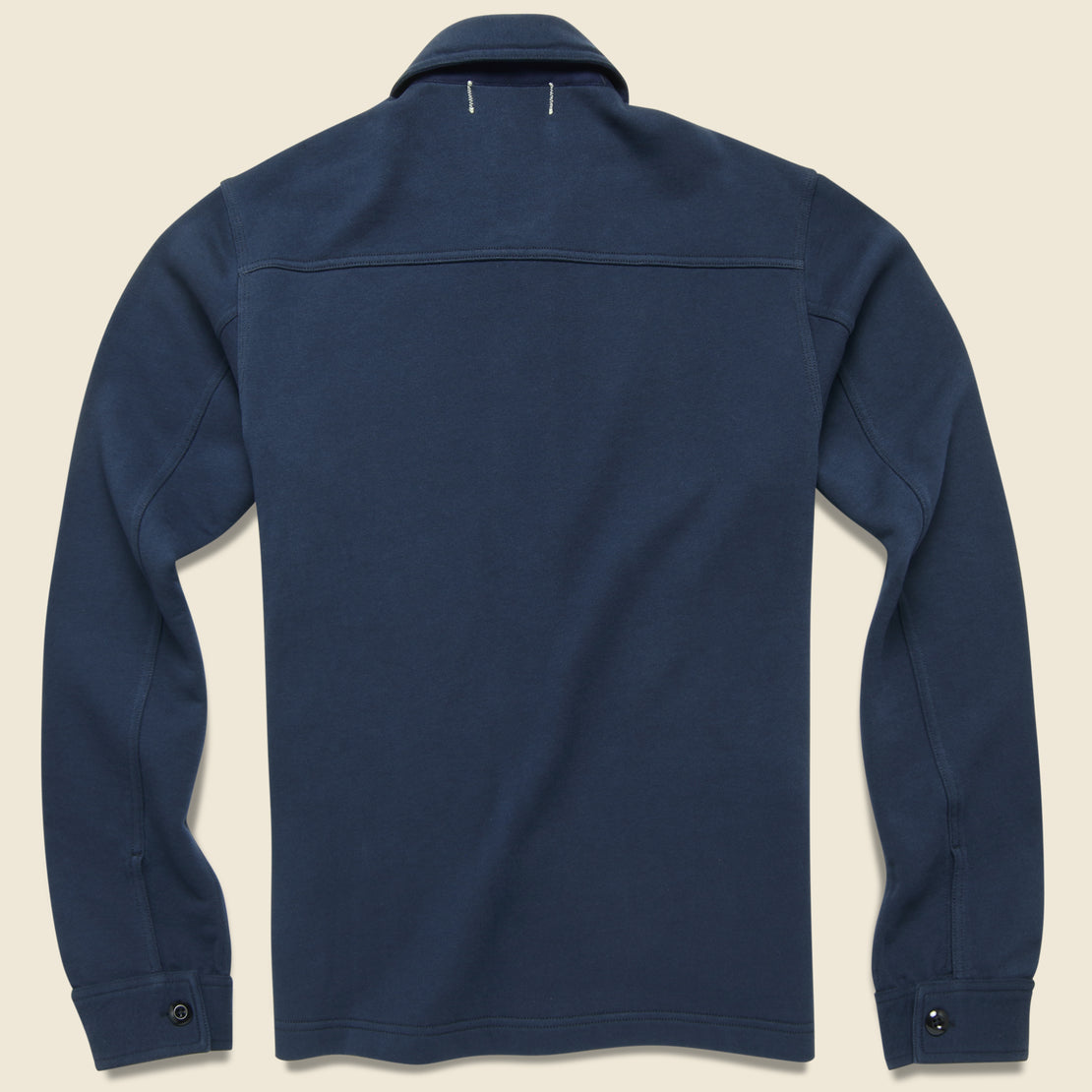 Fleece Workers Jacket - Navy - Alex Mill - STAG Provisions - Tops - Fleece / Sweatshirt