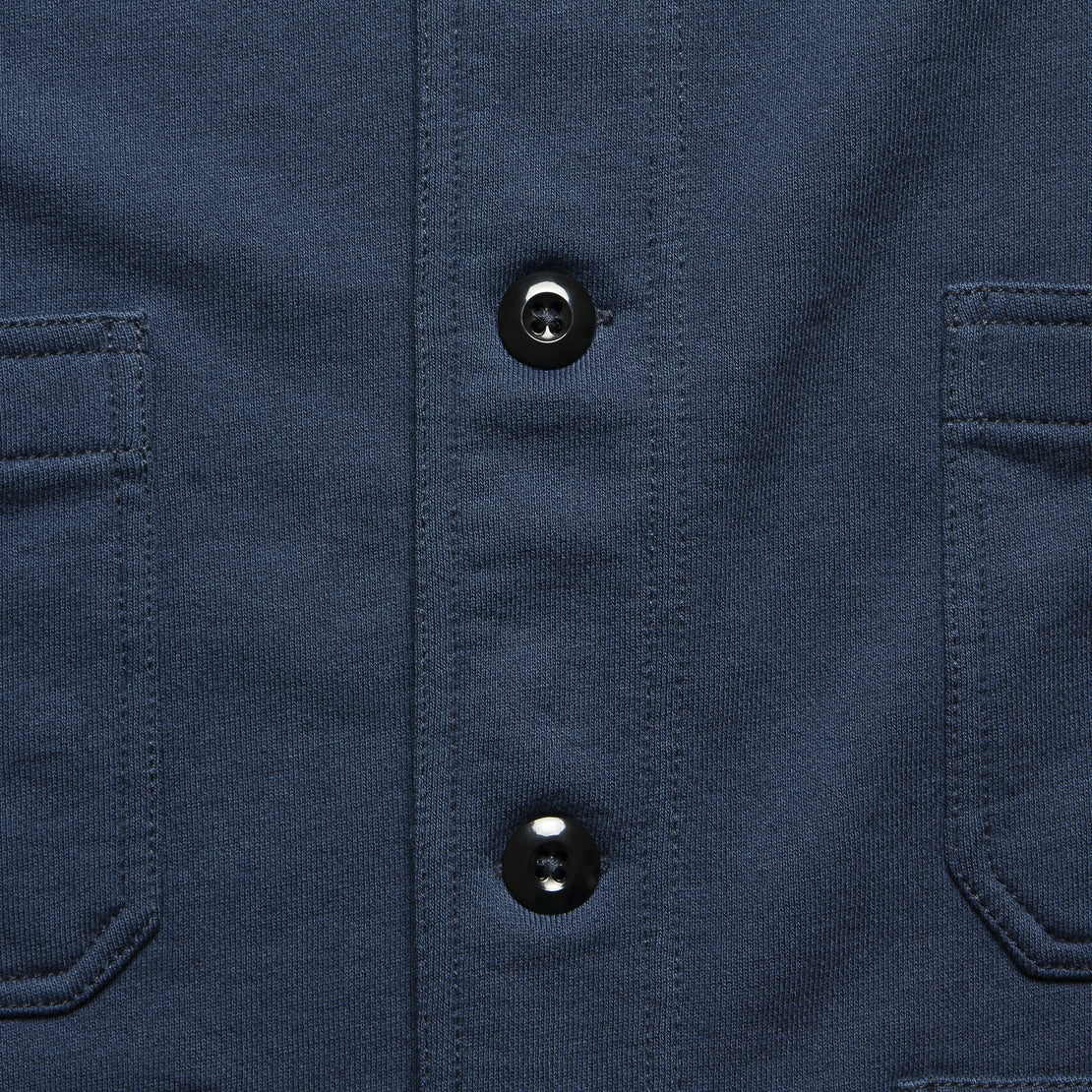 Fleece Workers Jacket - Navy - Alex Mill - STAG Provisions - Tops - Fleece / Sweatshirt