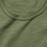 New Standard Slub Crew Tee - Military Green - Alex Mill - STAG Provisions - Tops - L/S Tee