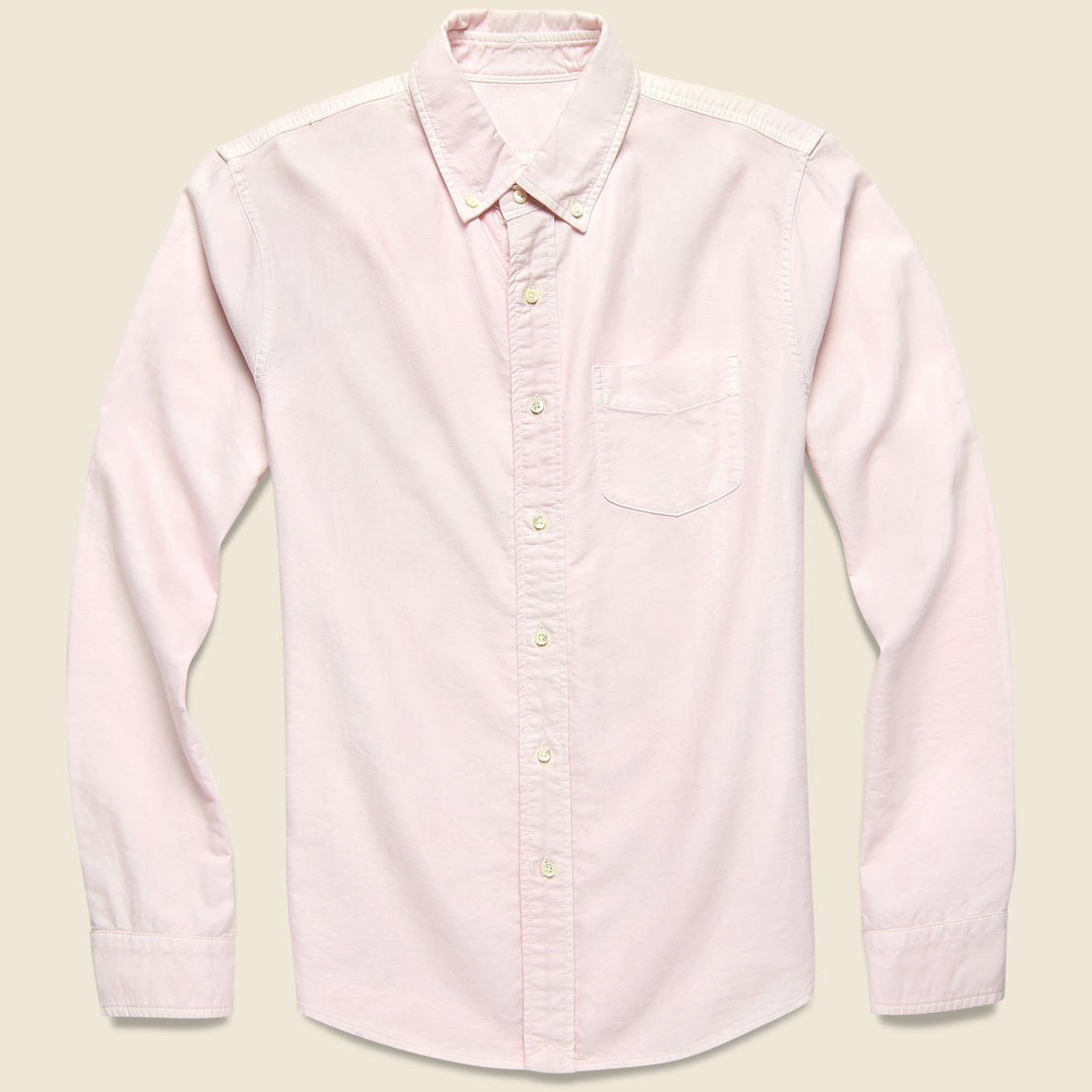 Alex Mill Overdyed Oxford Shirt - Pink